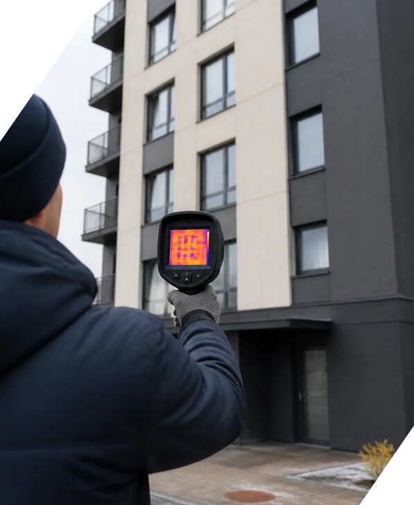 Тепловизионное обследование зданий в Балашове от 5085 р. | ЭкспертизаРоссия