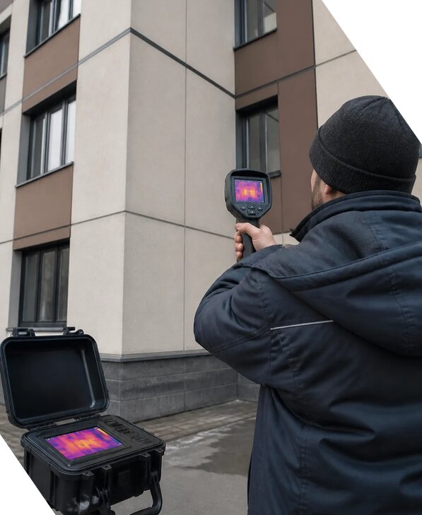 Тепловизионное обследование зданий и сооружений в Балашове